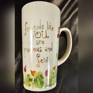 Natural Life Wildflower Friends Tall Latte Coffee and Tea 16oz Mug NWOT